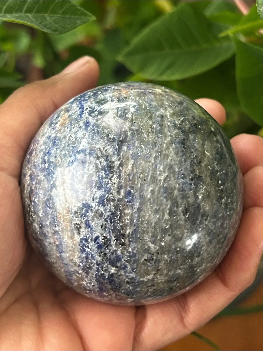 💎 Polished Sodalite Crystal Sphere 64mm